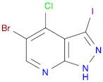 1H-Pyrazolo[3,4-b]pyridine, 5-broMo-4-chloro-3-iodo-