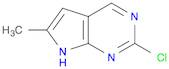 2-Chloro-6-Methyl-7H-pyrrolo[2,3-d]pyriMidine