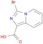 3-Bromoimidazo[1,5-a]pyridine-1-carboxylic acid