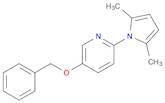 5-Benzyloxy-2-(2,5-diMethylpyrrol-1-yl)pyridine