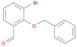 2-BENZYLOXY-3-BROMOBENZALDEHYDE