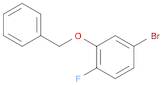 4-BROMO-1-FLUORO-2-(PHENYLMETHOXY)BENZENE