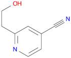 Isonicotinonitrile, 2-(2-hydroxyethyl)- (6CI)