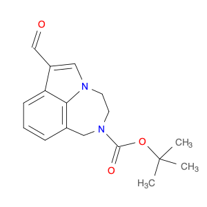 2-Boc-7-forMyl-1,2,3,4-tetrahydropyrrolo[3,2,1-jk][1,4]benzodiazepine