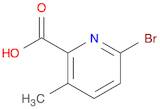 6-bromo-3-methylpyridine-2-carboxylic acid