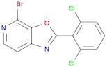 Oxazolo[5,4-c]pyridine, 4-broMo-2-(2,6-dichlorophenyl)-