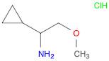 1-cyclopropyl-2-methoxyethanamine hydrochloride