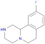 10-FLUORO-2,3,4,6,7,11B-HEXAHYDRO-1H-PYRAZINO[2,1-A]ISOQUINOLINE