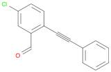 5-Chloro-2-(phenylethynyl)benzaldehyde