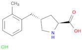 (2S,4R)-4-(2-Methylbenzyl)pyrrolidine-2-carboxylic acid hydrochloride