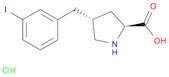 (2S,4R)-4-(3-iodobenzyl)pyrrolidine-2-carboxylic acid hydrochloride