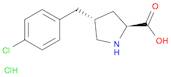 (2S,4R)-4-(4-chlorobenzyl)pyrrolidine-2-carboxylic acid hydrochloride