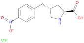 (2S,4R)-4-(4-nitrobenzyl)pyrrolidine-2-carboxylic acid hydrochloride