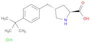 (2S,4R)-4-(4-tert-butylbenzyl)pyrrolidine-2-carboxylic acid hydrochloride