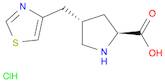 (2S,4S)-4-(thiazol-4-ylMethyl)pyrrolidine-2-carboxylic acid hydrochloride