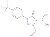 3H-1,2,4-Triazol-3-one, 2,4-dihydro-5-(hydroxyMethyl)-4-(1-Methylethyl)-2-[4-(trifluoroMethyl)phen…