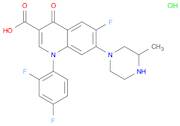 Temafloxacin hydrochloride