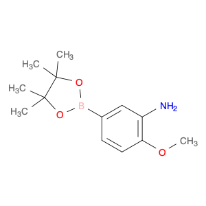 2-Methoxy-5-(4,4,5,5-tetraMethyl-1,3,2-dioxaborolan-2-yl)aniline