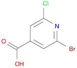 2-bromo-6-chloroisonicotinic acid