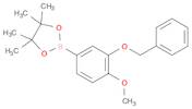 2-BENZYLOXY-4-(4,4,5,5-TETRAMETHYL-1,3,2-DIOXABOROLAN-2-YL)ANISOLE