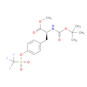 Methyl 2-(tert-butoxycarbonylaMino)-3-(4-(trifluoroMethylsulfonyloxy)phenyl)propanoate