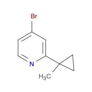 4-Bromo-2-(1-methylcyclopropyl)pyridine
