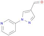 1-(3-pyridinyl)- 1H-pyrazole-4-carbaldehyde