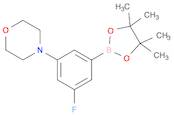 4-(3-fluoro-5-(4,4,5,5-tetraMethyl-1,3,2-dioxaborolan-2-yl)phenyl)Morpholine