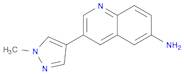 3-(1-Methyl-1H-pyrazol-4-yl)quinolin-6-aMine