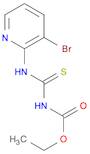 ethyl {[(3-broMopyridin-2-yl)aMino]carbonothioyl}carbaMate