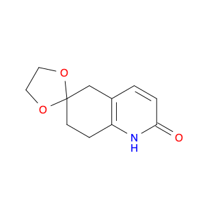 Spiro[1,3-dioxolane-2,6'(2'H)-quinolin]-2'-one, 1',5',7',8'-tetrahydro-