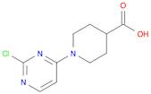 1-(2-Chloropyrimidin-4-yl)piperidine-4-carboxylic acid