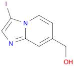 IMidazo[1,2-a]pyridine-7-Methanol, 3-iodo-