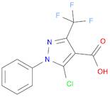 1H-Pyrazole-4-carboxylic acid, 5-chloro-1-phenyl-3-(trifluoroMethyl)-