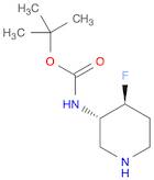 tert-butyl N-[(3S,4S)-4-fluoropiperidin-3-yl]carbamate