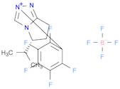 (R)-5-isopropyl-2-(perfluorophenyl)-6,7-dihydro-5H-pyrrolo[2,1-c][1,2,4]triazol-2-ium tetrafluor...