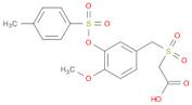 2-(4-methoxy-3-(tosyloxy)benzylsulfonyl)acetic acid