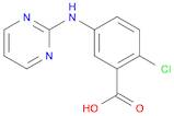 2-chloro-5-(pyrimidin-2-ylamino)benzoic acid