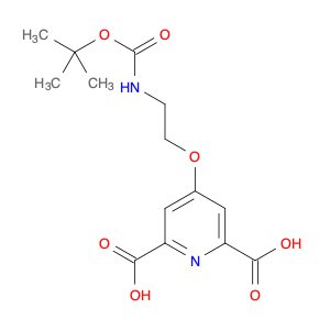 4-(2-(TERT-BUTOXYCARBONYLAMINO)ETHOXY)PYRIDINE-2,6-DICARBOXYLIC ACID