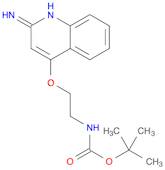 CarbaMic acid, N-[2-[(2-aMino-4-quinolinyl)oxy]ethyl]-, 1,1-diMethylethyl ester