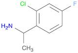 1-(2-CHLORO-4-FLUOROPHENYL)ETHAN-1-AMINE