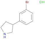 3-(3-bromophenyl)pyrrolidine hydrochloride