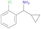 (2-CHLOROPHENYL)(CYCLOPROPYL)METHANAMINE