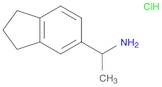 1-(2,3-Dihydro-1H-inden-5-yl)ethan-1-amine Hydrochloride