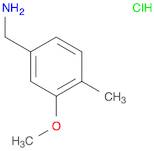 (3-Methoxy-4-methylphenyl)methanamine Hydrochloride