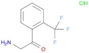 2-amino-1-(2-(trifluoromethyl)phenyl)ethanone hydrochloride