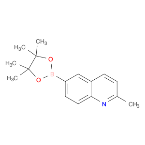 2-Methyl-6-(4,4,5,5-tetramethyl-1,3,2-dioxaborolan-2-yl)quinoline