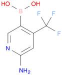 6-aMino-4-(trifluoroMethyl)pyridin-3-ylboronic acid