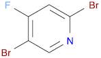 2,5-Dibromo-4-fluoropyridine