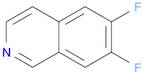 6,7-Difluoroisoquinoline